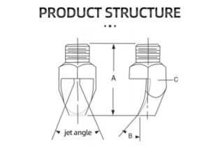 Narrow Angle Fan Nozzle