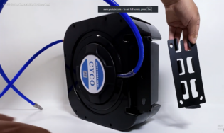 Spring Retractable Air Hose Reel