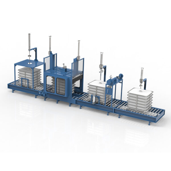Fully Automatic IBC Tank Cleaning System
