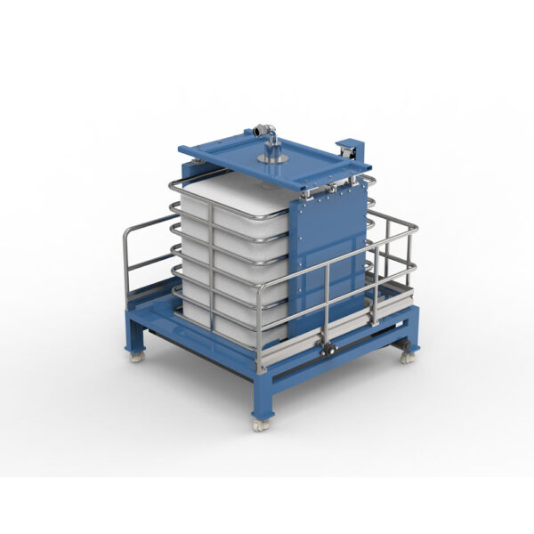 Mobile IBC Tank Cleaning Machine