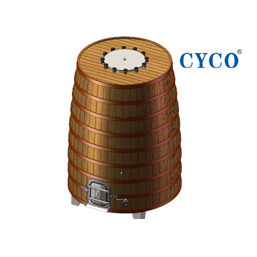 Oak Barrel Automatic Cleaning System
