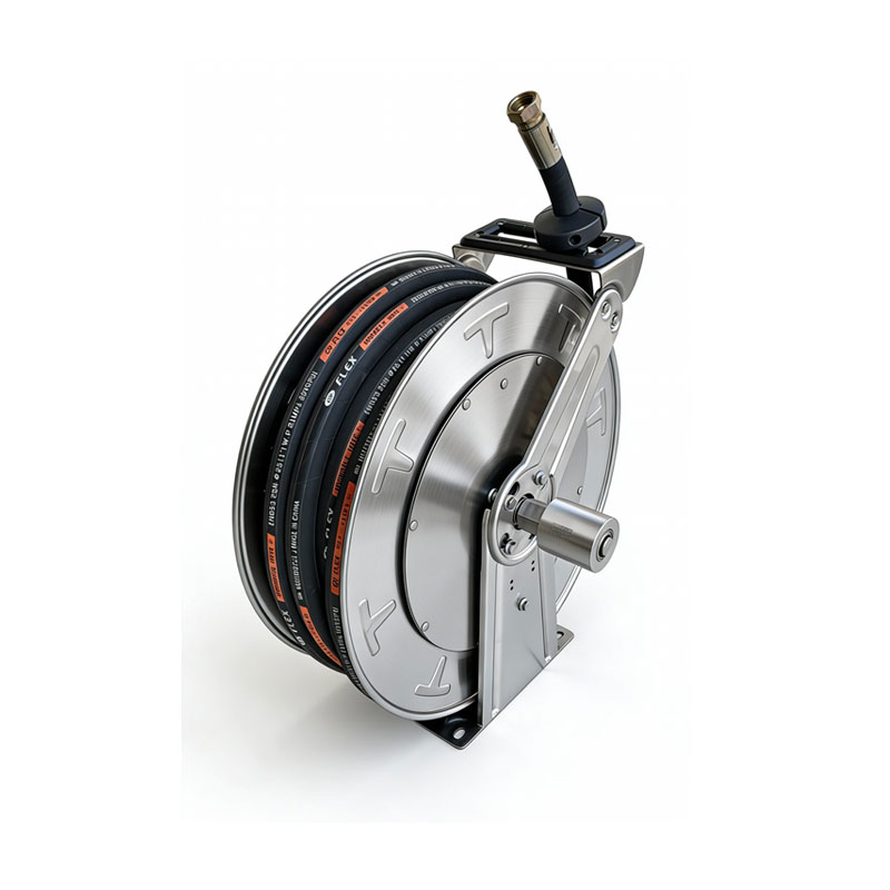 Stainless Steel Spring Driven Hose Reel CY-DS84