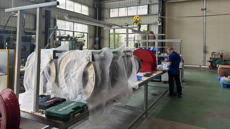 Hose reel- factory line