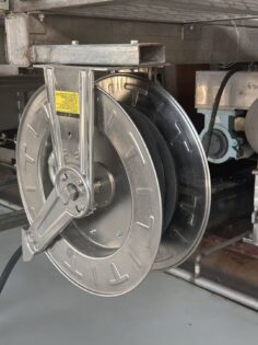 Stainless Steel Spring Driven Hose Reel CY-DS84