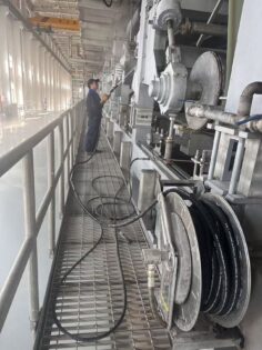 Stainless Steel Spring Driven Hose Reel CY-DS84