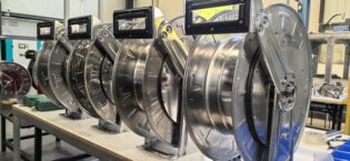 Stainless Steel Spring Driven Hose Reel CY-DS84