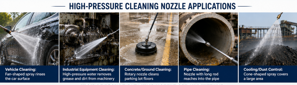 Applications Of Pressure Cleaning Nozzles