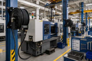 Hydraulic Hose Reels in Manufacturing Industry