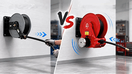 Manual Hose Reel vs Motor-Driven Hose Reel