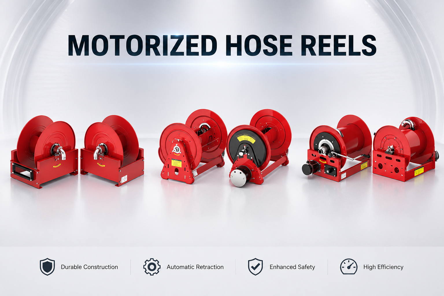 Motorized Hose Reels
