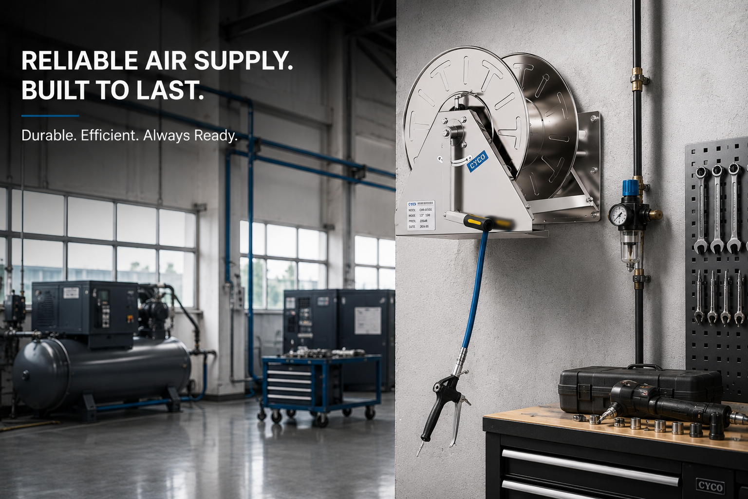 Garage Air Hose Reel: Essential for Every Professional Workshop