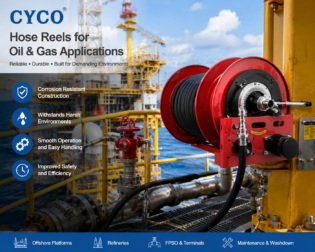 Motor-driven Hose Reels for Oil & Gas Industry