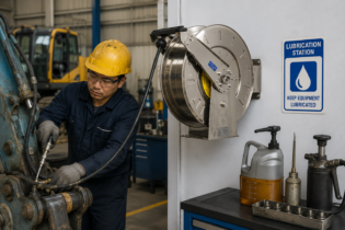 Oil Hose Reel Solutions for Lubrication Systems