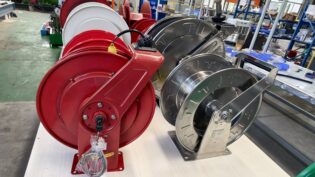 Spring-Driven Hose Reels