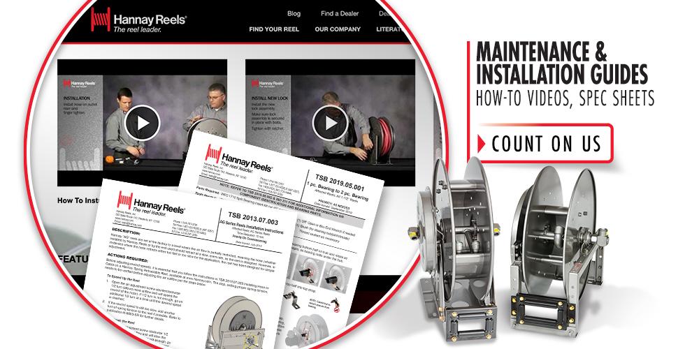 Industrial Hose Reel Manufacturer Hannay