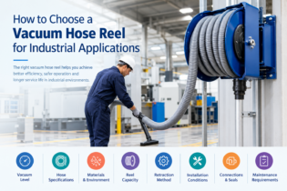 The Guide to Choosing a Vacuum Hose Reel for Industrial Application