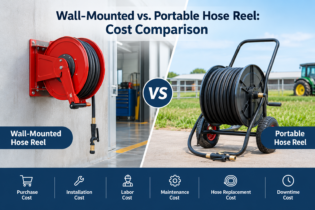 Wall-Mounted vs. Portable Hose Reel: Cost Comparison